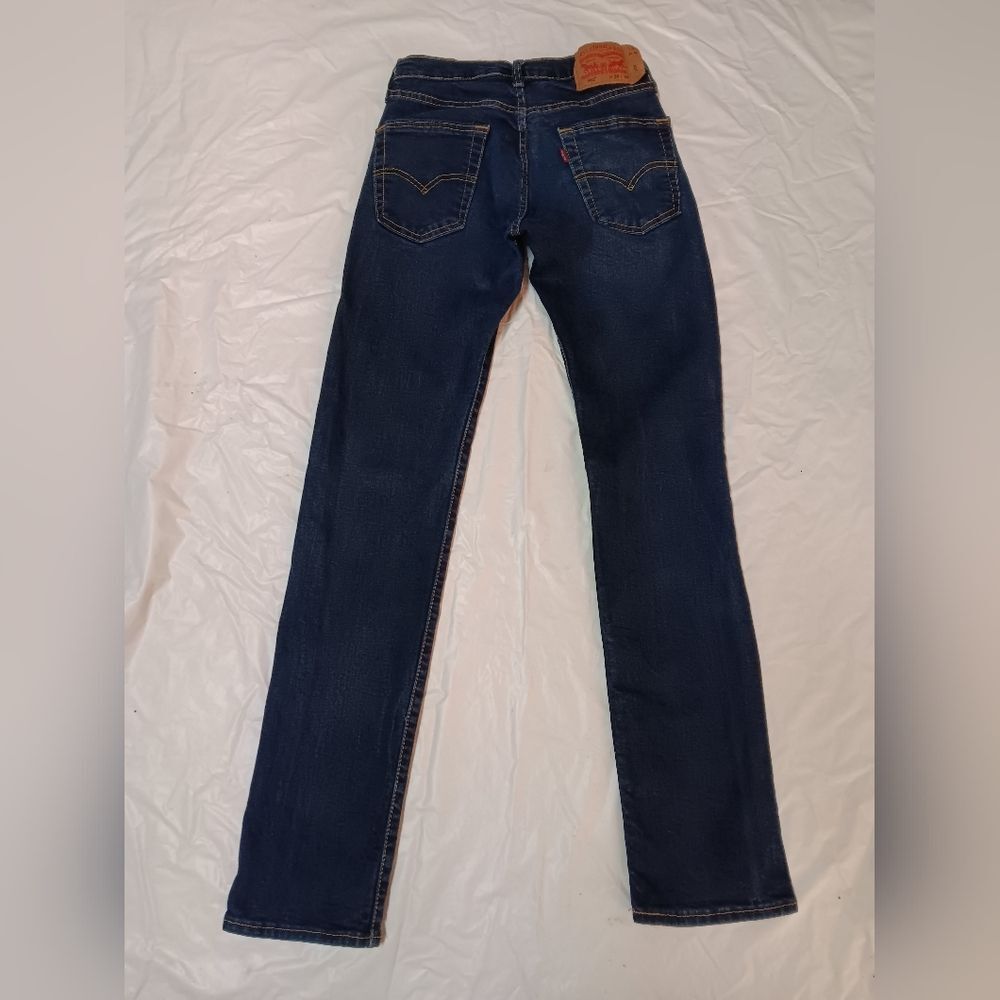 Levi's 501 Blue Straight Leg Jeans Size W28×L34